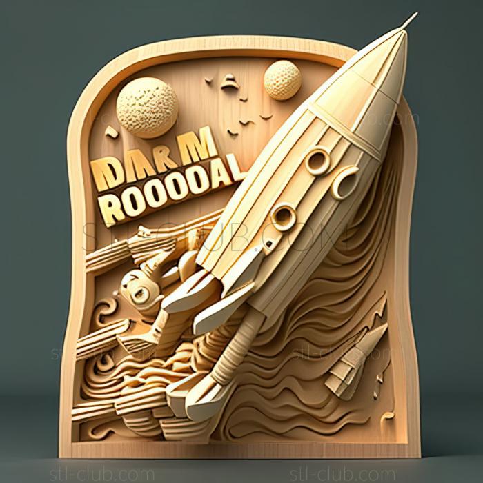 3D model Noodles Roamin Off Rocket dan Breakup (STL)